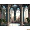 thumbnail image 2 of Kate Enchanted Flower Arch Window Wedding Backdrop For Photography, 10x8ft(3X2.4m) / Microfiber (Printed 2 of 14