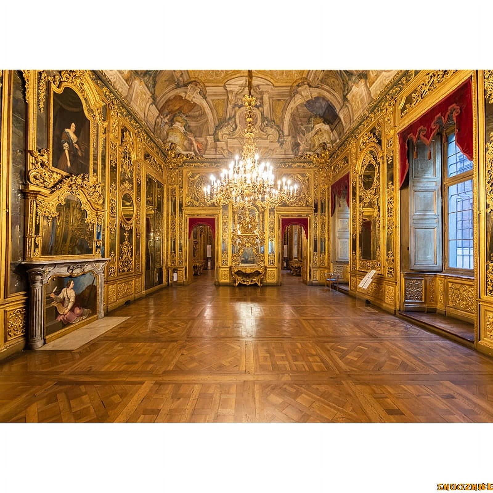 European Style Retro Building Theme Photography Backdrops Props Theater ...