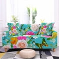 thumbnail image 1 of European Style Rose Printed Sofa Cover Fully Packaged Elastic Dustproof and Wrinkle Resistant Universal for Multi Person Sofas, 1 of 6