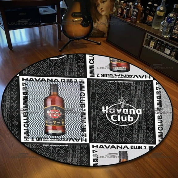 European Style Round Geometric Rugs for Living Room r Bedside Soft Rug Non-slip Bedroom Carpet Grey Computer Chair Floor Mat