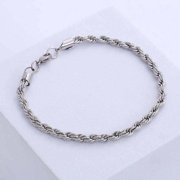 European Style Titanium Steel Hip-hop Geometric Bracelet for Men and Women, Street Beat Jewelry