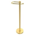 thumbnail image 1 of European Style Toilet Tissue Stand - Polished Brass / Grooved, 1 of 2