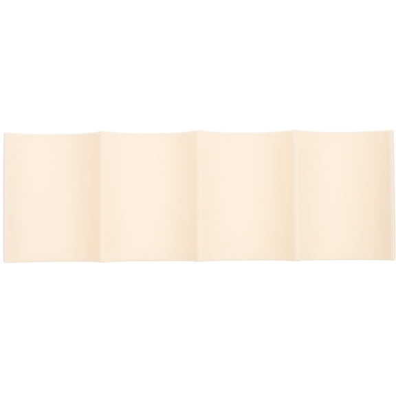 KAKOWELY Beverage Storage Rack European Style Wine Rack Wave Groove Design White PP 1Pcs