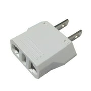 European to US Plug Adapter, Unidapt EU to US Adapters, Europe to USA Plug Adaptor, 220V to 110V Plug Pin Converter, Travel Adapters European to American, Canada, Mexico, Type ABlack