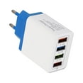 thumbnail image 1 of European USB Charger, Quick Charge 3.0 40W USB Charger Block EU Plug 4 Port European Travel Plug Adapter for iPhone 17 16 15 14 13 12 11 Plus Pro Max X 8, Galaxy, Pixel, Android, 1 of 2