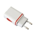 thumbnail image 1 of European USB Charger USB Wall Charger, Type C Charger Fast Charging USB 2.1A Universal Europe Charger Block Dual Port Plug Compatible for Phones And Other Electronic Devices, 1 of 1