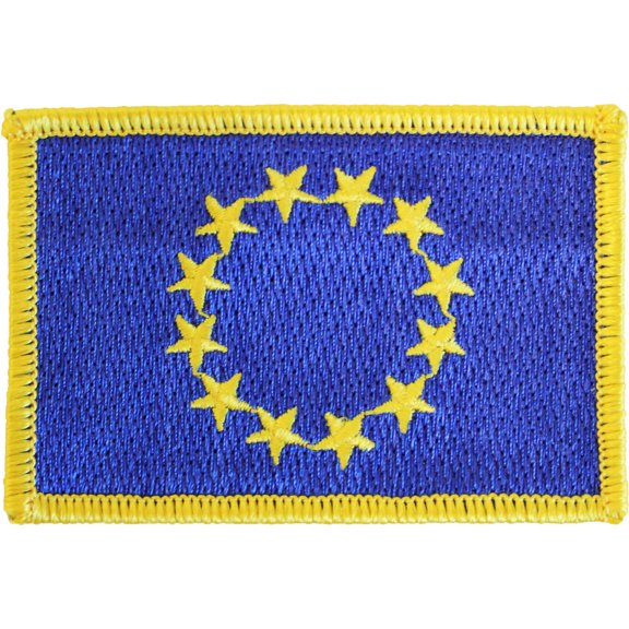 European Union Rectangular Patch