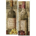 thumbnail image 1 of European Wines | Beautiful Paris and Rome Wine Bottle Panels by Veronique Charron; Two 8x18in Poster Prints, 1 of 3