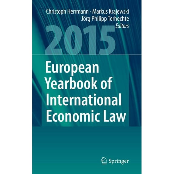 European Yearbook of International Economic Law 2015, (Hardcover)