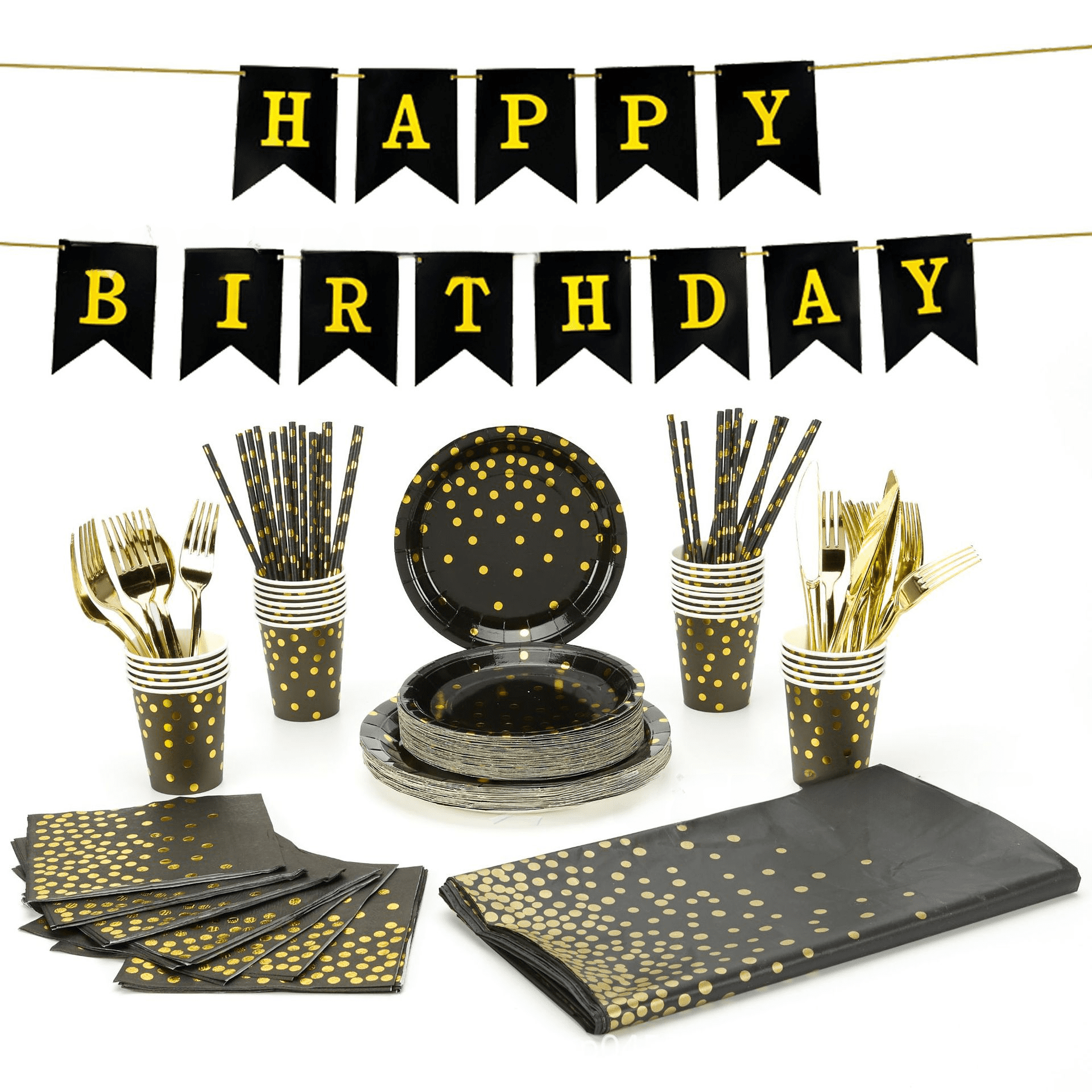 European and American Black Gold Dot disposable cake paper cup paper