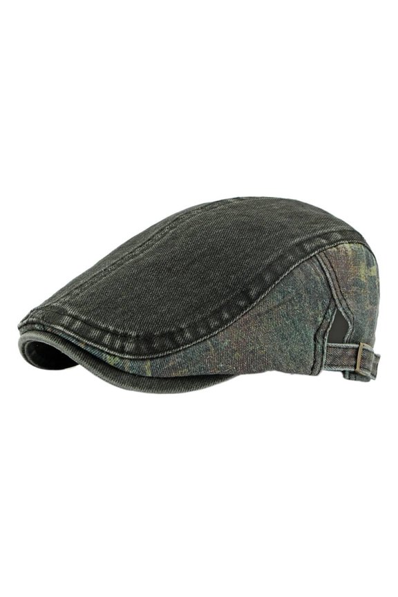 European and American Personalized Retro Beret Men's Washed Cotton Peaked Cap Casual British Advance Hats Painter Cap Female Fashion