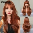 thumbnail image 1 of European and American Style Amazon Cross-Border Export Exclusive Air Bangs Gradient Gold Big Wave Long Curly Hair Wig, 1 of 7