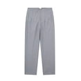 thumbnail image 1 of European and American clothing summer new style multi-color high-waisted nine-point trousers slim casual pants-light gray-S, 1 of 7