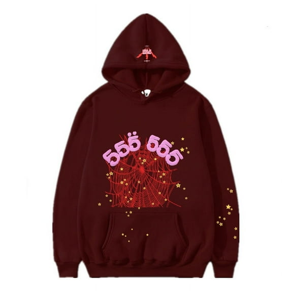 European and American hip hop singer letter 555555 men and women couple Spring and Autumn Sweater men‘s hoodie trendy men‘s coat