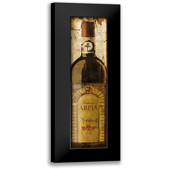 European sample I-a 8x18 Black Modern Framed Museum Art Print Titled - Art Licensing Studio