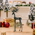 thumbnail image 1 of European-style Deer Statue, Imitation Metal Stag Sculpture for Outdoor Garden Porch Entryway Decor, Weather-Resistant Home Accent(A-L), 1 of 6