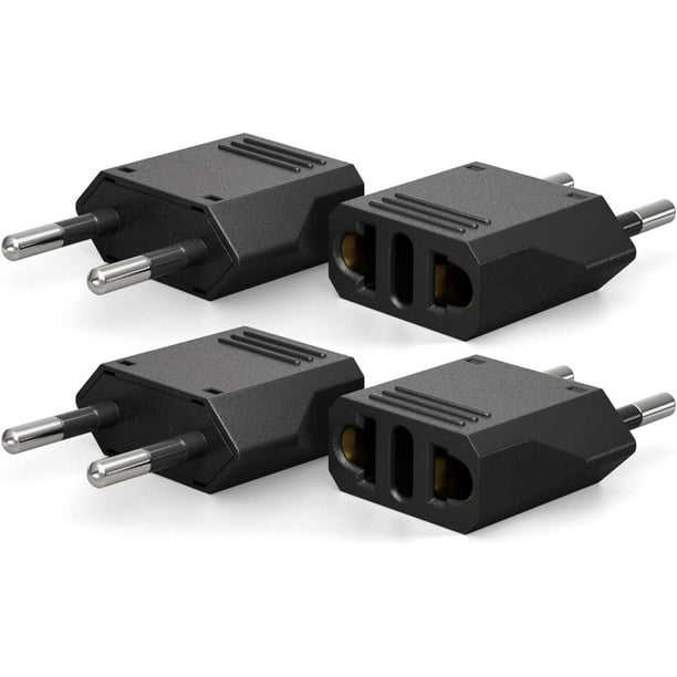 European travel plug adapters US to Europe power adapter, handy wall