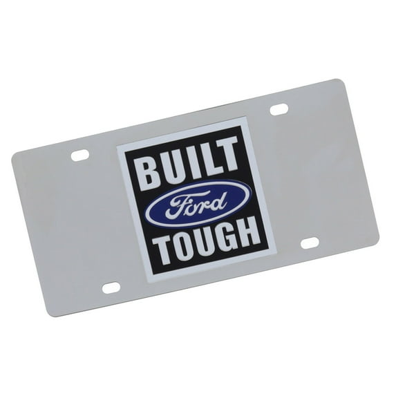 Eurosport Daytona 1575-1 Stainless Steel Built Ford Tough License Plate
