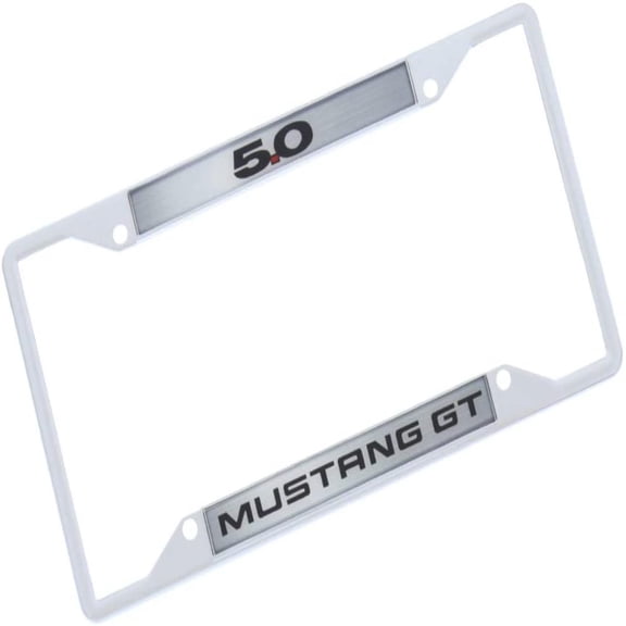 Eurosport Daytona- Compatible with -, Ford Mustang GT 5.0 License Plate Frame