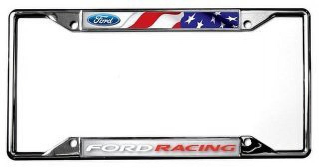 Ford Racing Plate Flag / Ford Racing License Plate Frame - Walmart.com