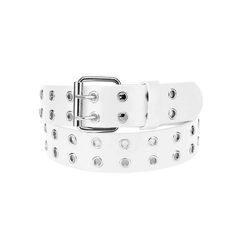 White grommet belt sale