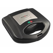 EUROSTAR ES936BX 3-In-1 Griddle, Sandwich & Waffle Maker, Black