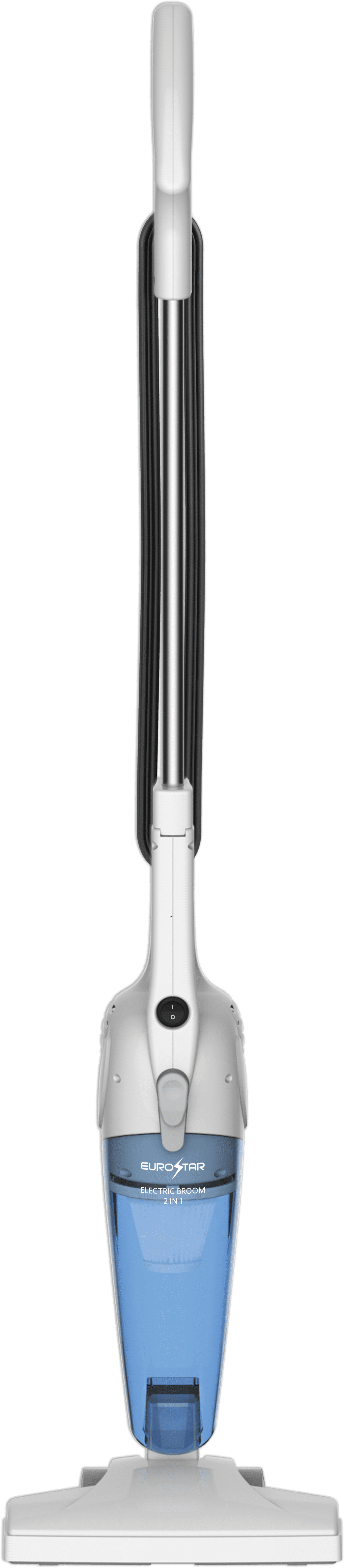EUROSTAR EV2033 2-in-1 Lightweight Bagless Vacuum & Electric Broom, Blue