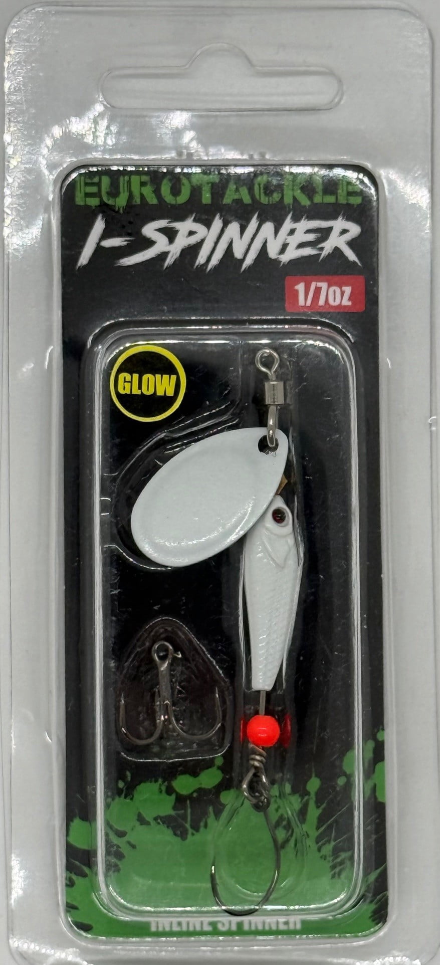 Eurotackle I-Spinner #1 - Albiglow (Glow) 1/7oz