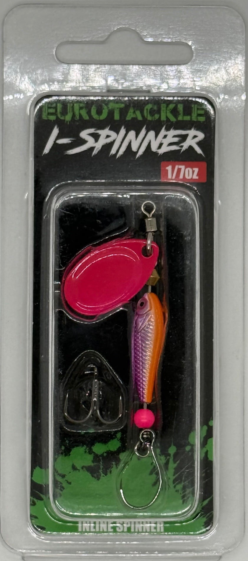 Eurotackle I-Spinner #1 - Pink 1/7oz