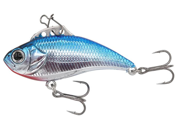 Eurotackle Z-Viber Micro 1/16oz Ice Fishing Lure - Ultra Light Lipless Crankbait, Glow & UV Colors