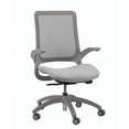 thumbnail image 1 of Eurotech Hawk Mesh Mid-Back Task Chair, Gray, 1 of 3