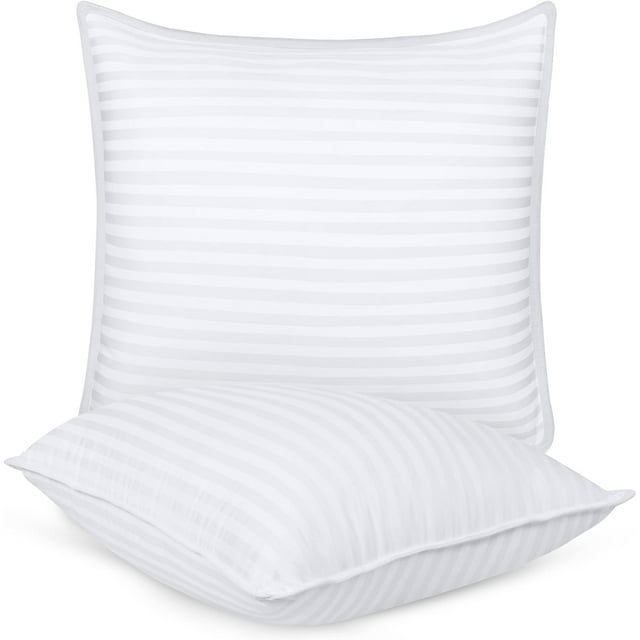 Eurotex 100 Cotton Pillow Inserts 22x22 Comfy Cotton cover filled