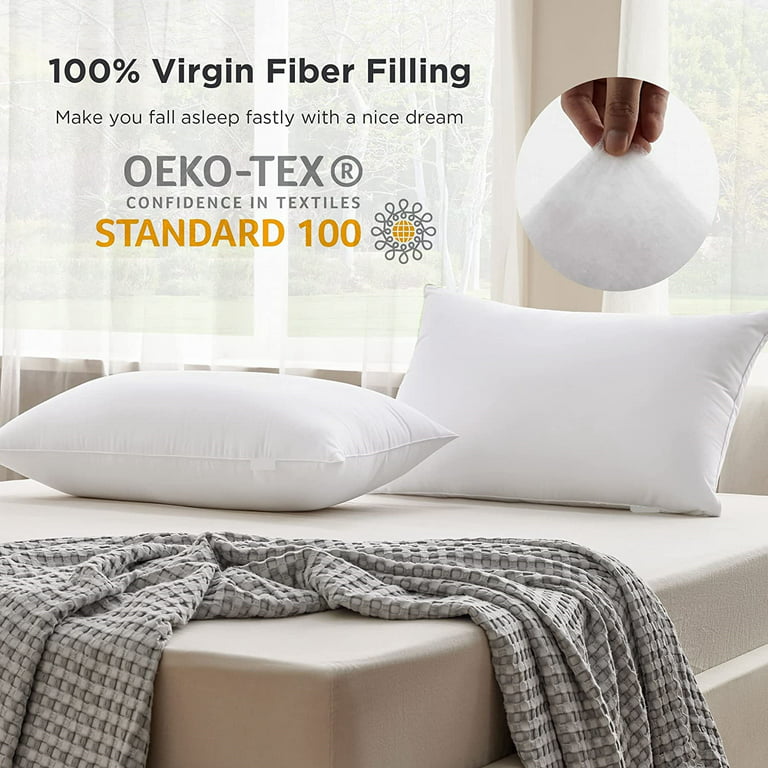 Eurotex Microfibre Pillow Insert (18x18, PK-2 ) - Polyester Filled