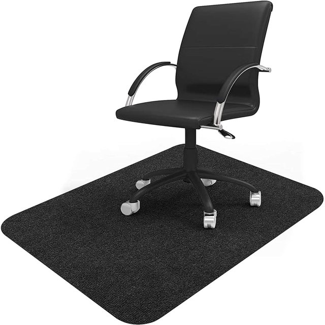 Eurotex Office Desk Chair Mat for Hard Floors Protector (Polyester, 47