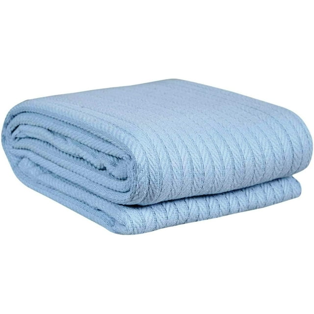 Eurotex Premium Cotton Blankets for King Size Bed AllSeason Cozy 100