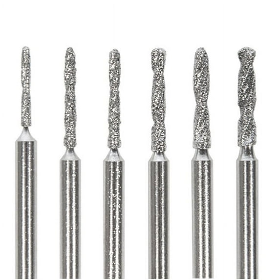 Eurotool Diamond Coated Drill Bits 3/32 Inch, 6 Piece Set
