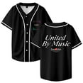 thumbnail image 1 of Eurovision 2025 Unity Shapes Love Merch Baseball Jersey Shirt V-Neck Women Men Short Sleeve Streetwear Clothes, 1 of 3