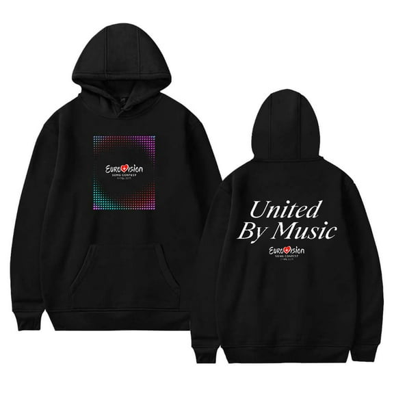 Eurovision 2025 Unity Shapes Love Merch Hoodies Women Men Casual Long Sleeve Sweatshirt Fashion Clothes