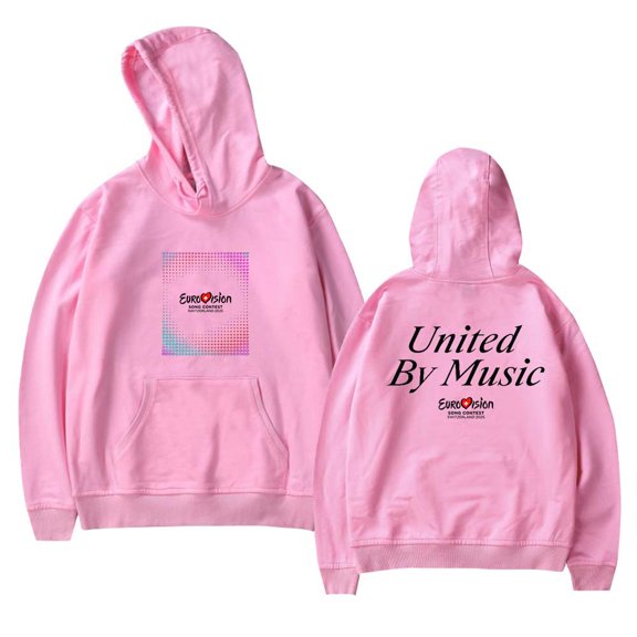 Eurovision 2025 Unity Shapes Love Merch Hoodies Women Men Casual Long Sleeve Sweatshirt Fashion Clothes
