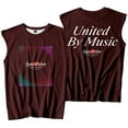 thumbnail image 1 of Eurovision 2025 Unity Shapes Love Merch Tank Tops Sleeveless Sport Vest Women Men Outdoor Sportwear, 1 of 3
