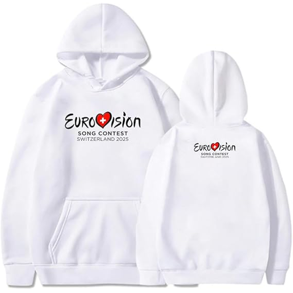 Eurovision 2025 hooed Eurovision Song Contest Hoodie Long Sleeve Streetwear Women Men Hooded Sweatshirts
