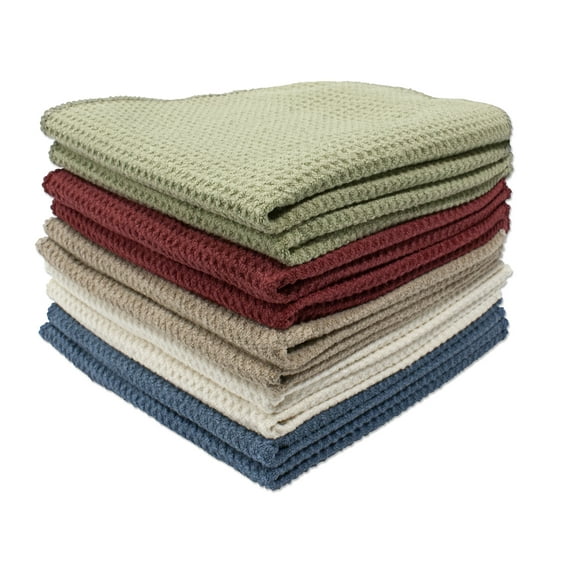 Eurow Microfiber Waffle Weave Dish Cloths (10-pack)