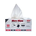 thumbnail image 1 of Eurow Microfiber Wipe and Clean Cloths 12" x 12" with Dispenser Box 50 Pack, White, 1 of 6