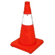 Eurow Safety Lighted Collapsible Traffic Safety Cone 17 Inch