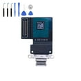 thumbnail image 1 of Eutoping USB Charging Port For Apple iPad Pro 12.9 (3rd Gen) A1876 A1895 A2014 Black Dock Connector Charger Board Flex Cable Assembly Replacement with tool, 1 of 4