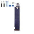 thumbnail image 1 of Eutoping USB Charging Port For Apple iPad Pro 12.9 (1st Gen) A1584 Black Dock Connector Charger Board Flex Cable Assembly Replacement with tool, 1 of 4