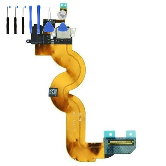 Eutoping USB Charging Port For Apple iPod Touch 5 Dock Connector Charger Board Flex Cable Assembly Replacement with tool