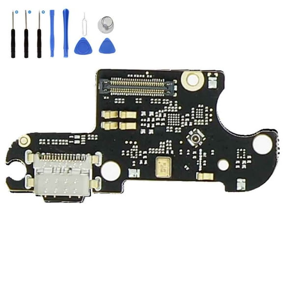 Eutoping USB Charging Port For Xiaomi Mi 8 Lite Dock Connector Charger Board Flex Cable Assembly Replacement with tool