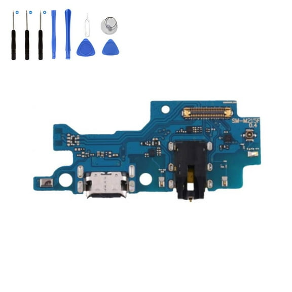 Eutoping USB Charging Port For Samsung Galaxy M31 M315 Galaxy M30S M307 Galaxy M21 M215 Dock Connector Charger Board Flex Cable Assembly Replacement with tool