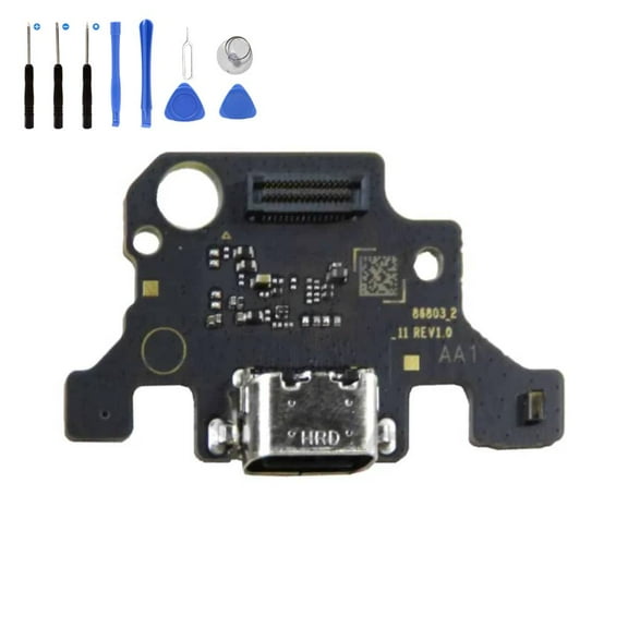 Eutoping USB Charging Port For Samsung Galaxy Tab A9 Plus Wi-Fi X210 Galaxy Tab A9 Plus 5G X216 Dock Connector Charger Board Flex Cable Assembly Replacement with tool